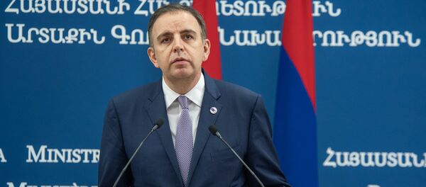 Заместитель министра иностранных дел Армении Карен Назарян Заместитель министра иностранных дел Армении Карен Назарян - Sputnik Արմենիա