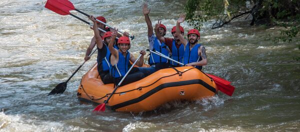 В Армении запущен новый для Армении туристический проект для экстремалов – рафтинг - Sputnik Արմենիա