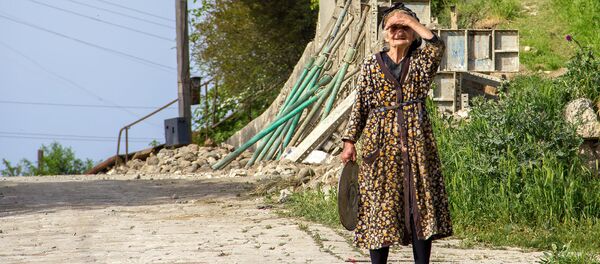 Бабушка на дороге Бабушка на дороге - Sputnik Армения