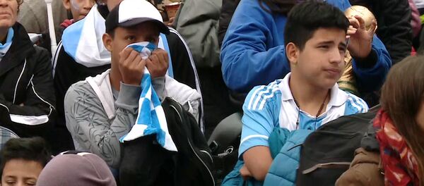 Реакция аргентинцев на поражение сборной в ЧМ - Sputnik Армения