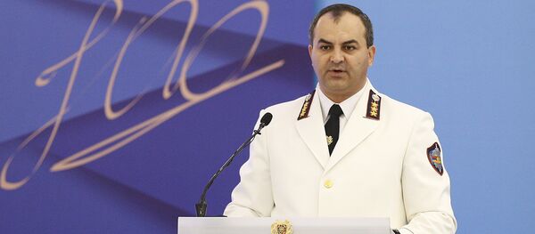 Генеральный прокурор Армении Артур Давтян на торжественном заседании в Генпрокуратуре (1 июля 2018). Еревaн - Sputnik Армения