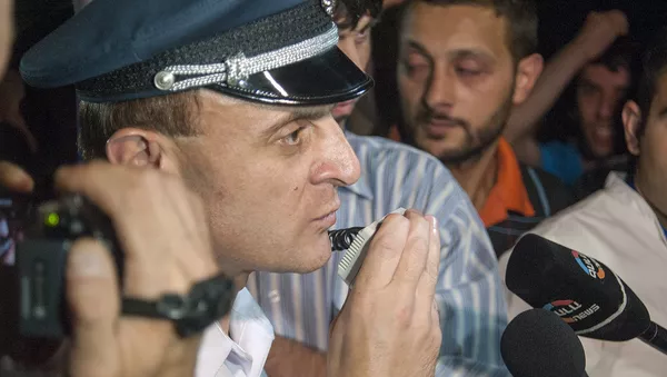 Валерий Осипян, замначальника Полиции Еревана - Sputnik Армения