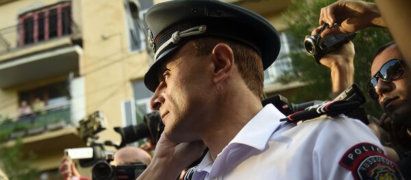 Валерий Осипян, замначальника Полиции Еревана - Sputnik Армения