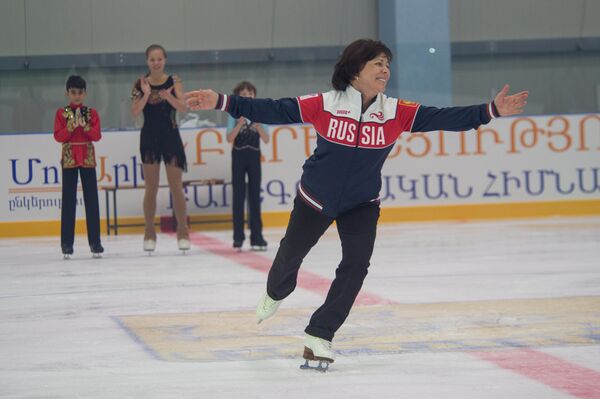 Открытие Ледовой арены Ирины Родниной в Ереване Открытие Ледовой арены Ирины Родниной в Ереване - Sputnik Армения