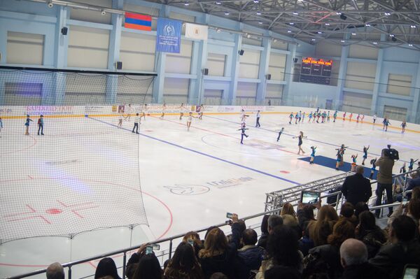 Открытие Ледовой арены Ирины Родниной в Ереване Открытие Ледовой арены Ирины Родниной в Ереване - Sputnik Армения