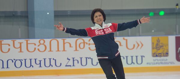 Открытие Ледовой арены Ирины Родниной в Ереване Открытие Ледовой арены Ирины Родниной в Ереване - Sputnik Արմենիա