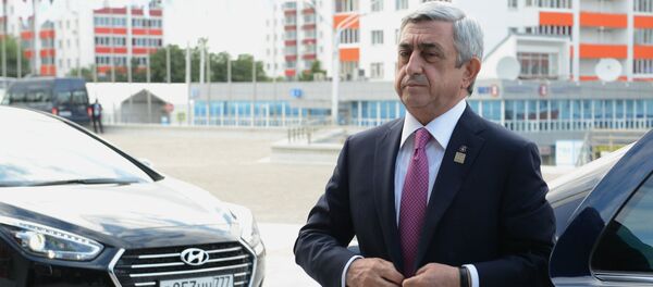 Церемония приветствия Президентом Российской Федерации Владимиром Путиным лидеров приглашенных государств Церемония приветствия Президентом Российской Федерации Владимиром Путиным лидеров приглашенных государств - Sputnik Արմենիա