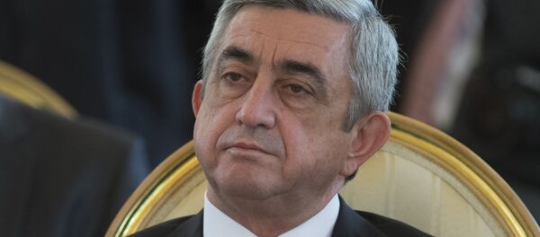 Президент Армении Серж Саргсян - Sputnik Армения