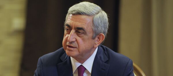 Президент Армении Серж Саргсян - Sputnik Армения