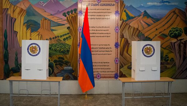 Избирательный участок. Выборы - Sputnik Армения