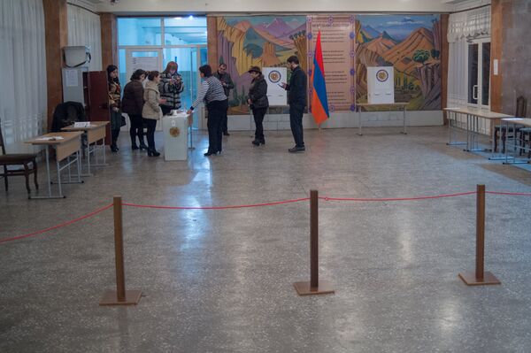 Избирательный участок. Выборы Избирательный участок. Выборы - Sputnik Армения