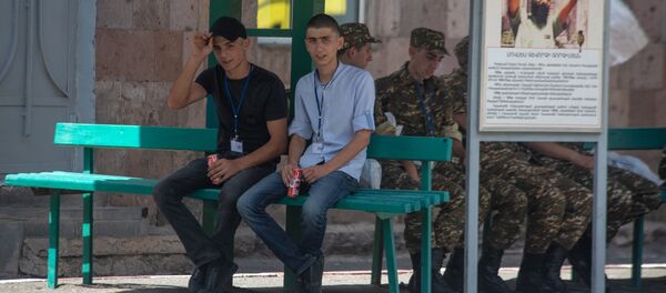 Первый день летнего призыва 2018 - Sputnik Армения