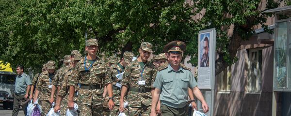 Первый день летнего призыва 2018 - Sputnik Армения