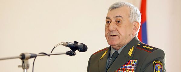 Генерал-полковник Микаел Арутюнян Генерал-полковник Микаел Арутюнян - Sputnik Армения