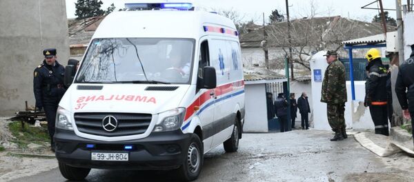 Автомобиль скорой помощи Азербайджана. Архивное фото - Sputnik Армения