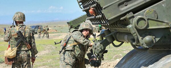 Военные учения армянской армии - Sputnik Армения