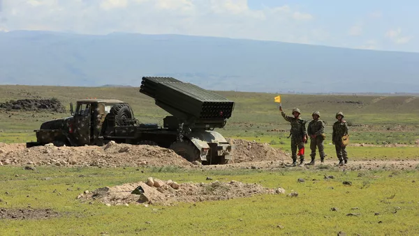 Военные учения армянской армии - Sputnik Армения