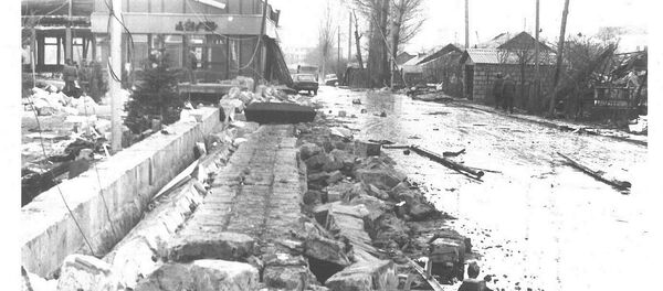 Город Спитак после землетрясения в 1988 году Город Спитак после землетрясения в 1988 году - Sputnik Արմենիա