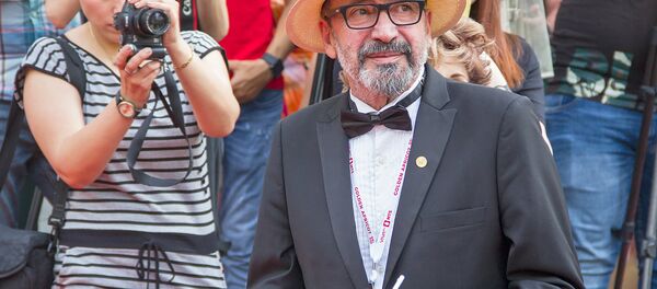 Арутюн Хачатрян на красной дорожке 15-го кинофестиваля Золотой абрикос (8 июля 2018). Еревaн - Sputnik Армения