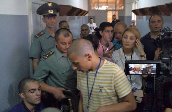 Ашот Пашинян в республиканском сборном пункте (9 июля 2018). Еревaн - Sputnik Армения