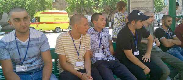 Ашот Пашинян в республиканском сборном пункте (9 июля 2018). Еревaн Ашот Пашинян в республиканском сборном пункте (9 июля 2018). Еревaн - Sputnik Արմենիա