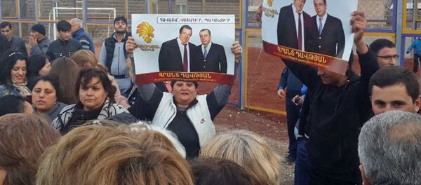 Предвыборная агитация Гранта Давтяна Предвыборная агитация Гранта Давтяна - Sputnik Արմենիա