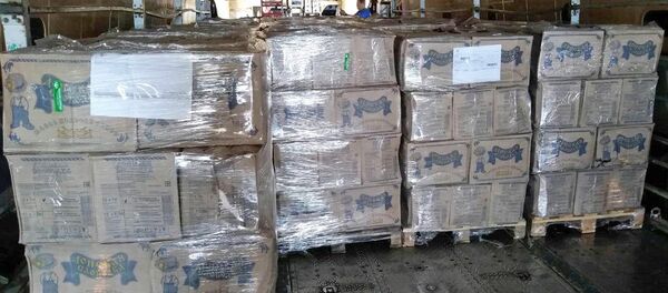 Отправка гуманитарного груза из Армении в Сирию - Sputnik Армения