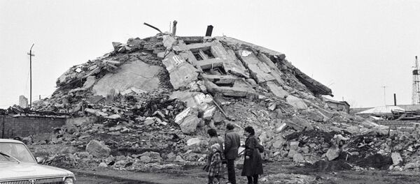 Последствия землетрясения в Ленинакане Последствия землетрясения в Ленинакане - Sputnik Արմենիա