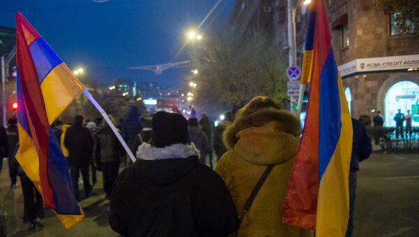 Митинг и шествие оппозиционных движений Нет и Новая Армения - Sputnik Արմենիա