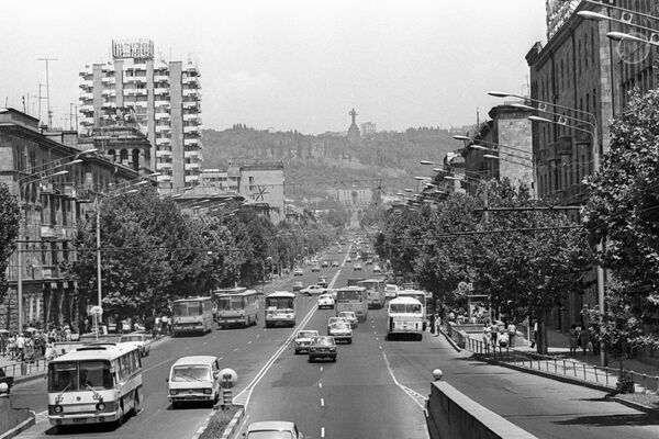 Проспект Ленина, Ереван, Армянская ССР - Sputnik Армения