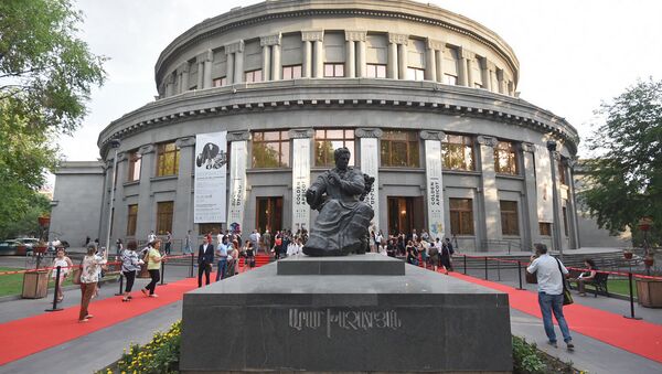 Церемония закрытия 15-го кинофестиваля Золотой абрикос (14 июля 2018). Еревaн Церемония закрытия 15-го кинофестиваля Золотой абрикос (14 июля 2018). Еревaн - Sputnik Армения