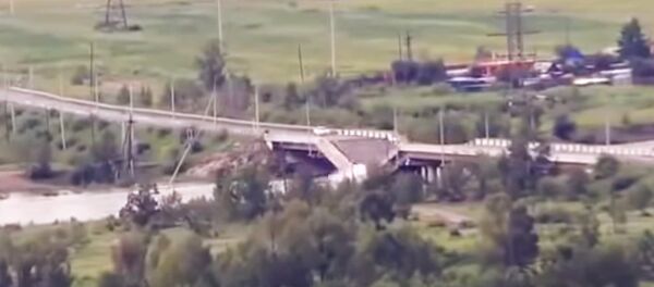 Разрушение моста в Чите - Sputnik Армения