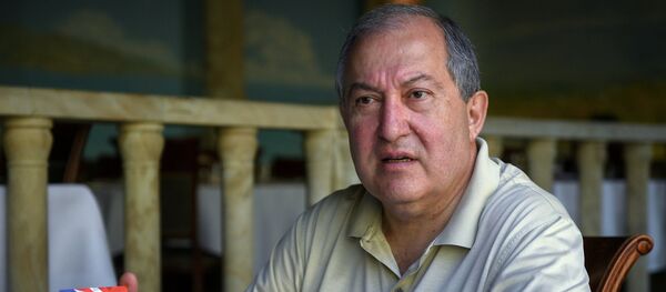 Интервью с президентом Армении Арменом Саркисяном - Sputnik Армения