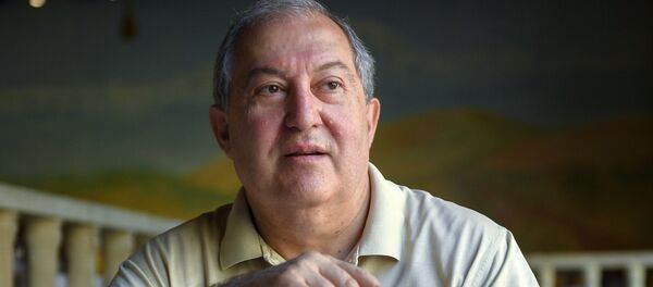 Интервью с президентом Армении Арменом Саркисяном Интервью с президентом Армении Арменом Саркисяном - Sputnik Армения