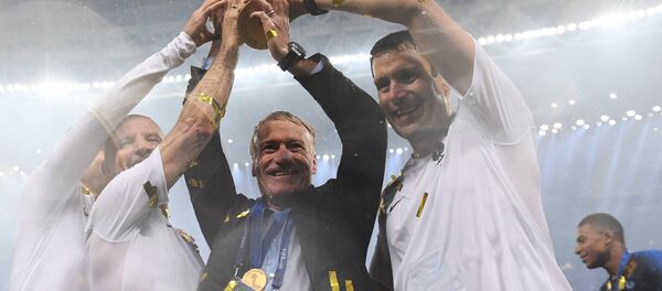 Награждение победителей ЧМ-2018 по футболу - Sputnik Армения