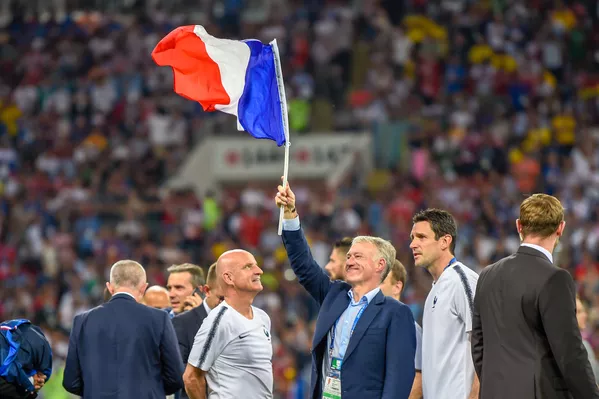 Финальный матч чемпионата мира по футболу между сборными Франции и Хорватии (15 июля 2018). Стадион Лужники, Москвa - Sputnik Армения