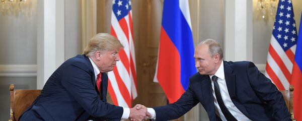 Встреча президентов России и США Владимира Путина и Дональда Трампа (16 июля 2018). Хельсинки Встреча президентов России и США Владимира Путина и Дональда Трампа (16 июля 2018). Хельсинки - Sputnik Արմենիա