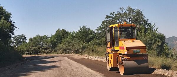 Процесс реконструкции автодороги Воскепар - Ноемберян Процесс реконструкции автодороги Воскепар - Ноемберян - Sputnik Արմենիա