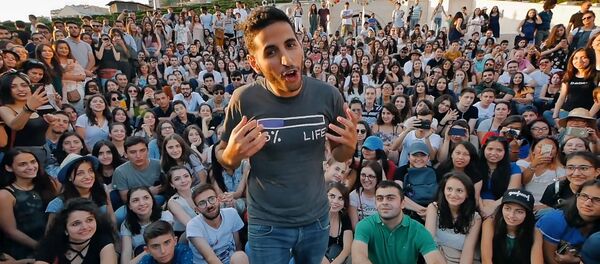 Блогер Nas в Армении - Sputnik Армения