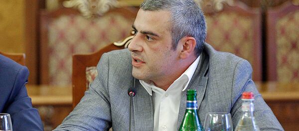 Акоб Авагян на совещании по вопросам малого и среднего бизнеса (29 июня 2018). Еревaн - Sputnik Արմենիա