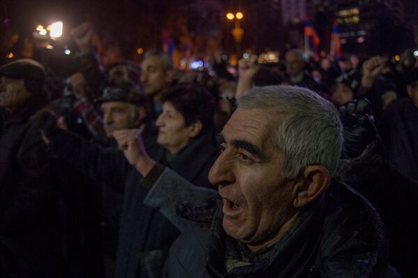 Митинг в Ереване Митинг в Ереване - Sputnik Армения