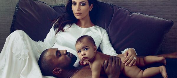 Ким Кардашьян и Канье Уест Ким Кардашьян и Канье Уест - Sputnik Армения