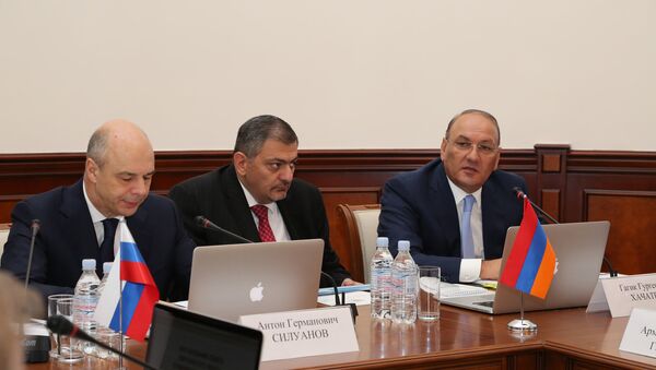 Соглашения между Министерством финансов Армении и ЕФСР (Евразийский фонд стабилизации и развития) - Sputnik Արմենիա