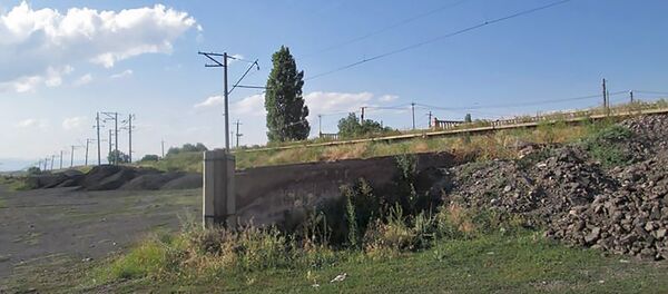 Место инцедента рядом с деревней Паник, Ширакская область Место инцедента рядом с деревней Паник, Ширакская область - Sputnik Արմենիա