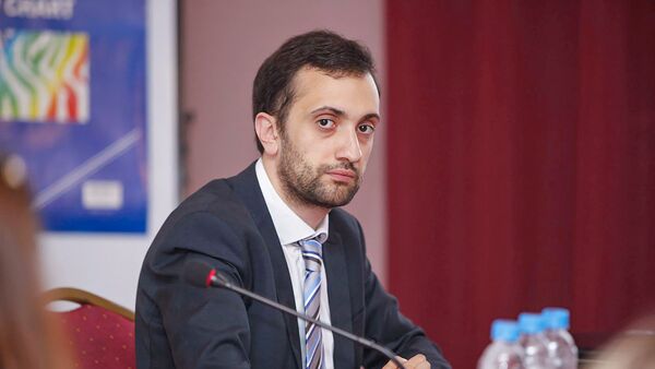 Даниел Иоаннисян на семинаре Соглашение Армения - ЕС: от подписания до имплементации (16-18 марта 2018). Цахкадзор - Sputnik Армения