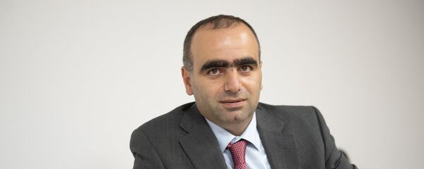 Начальник управления информационных технологий комитета государственных доходов Армении Ашот Мурадян - Sputnik Армения