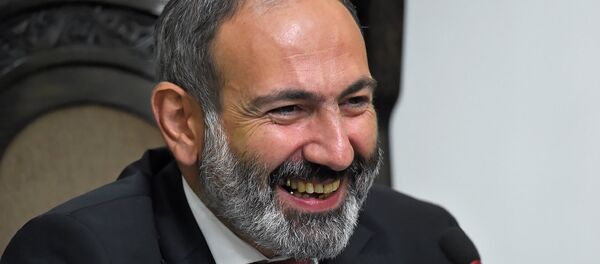 Пресс-конференция премьер-министра Армении Никола Пашиняна (20 июля 2018). Еревaн - Sputnik Արմենիա