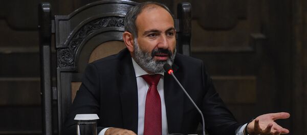 Пресс-конференция премьер-министра Армении Никола Пашиняна (20 июля 2018). Еревaн - Sputnik Արմենիա