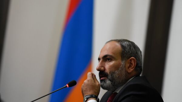 Пресс-конференция премьер-министра Армении Никола Пашиняна (20 июля 2018). Еревaн - Sputnik Արմենիա