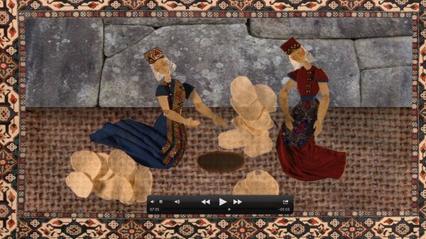 Скриншот мультфильма студентки киношколы ВГИК из Армении Мане Нерсесян Скриншот мультфильма студентки киношколы ВГИК из Армении Мане Нерсесян - Sputnik Армения